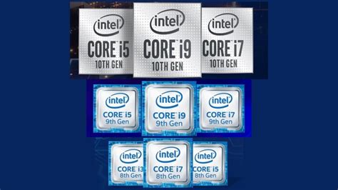 Intel 10th Gen vs 9th Gen vs 8th Gen CPUs Compared (Updated).